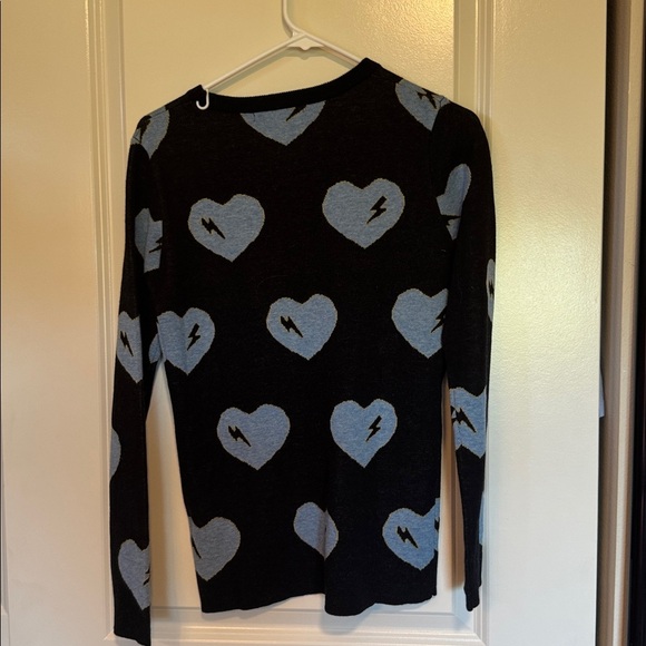 Cotes of London brushed wool cashmere heart sweater small - Picture 4 of 8